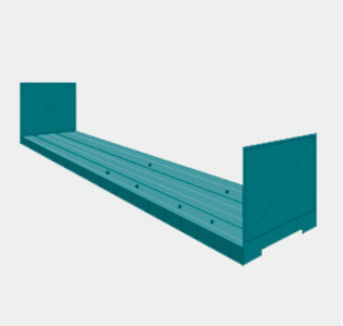 40' FLAT RACK SPECIAL